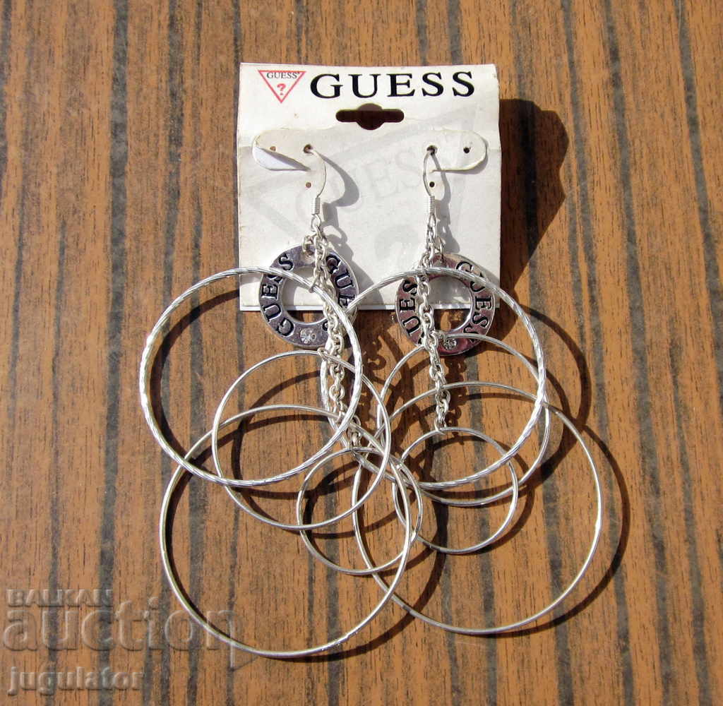 unused authentic GUESS earrings with price 20.00 BGN | € 10.23 unused authentic GUESS earrings with price 20.00 BGN | € 10.23