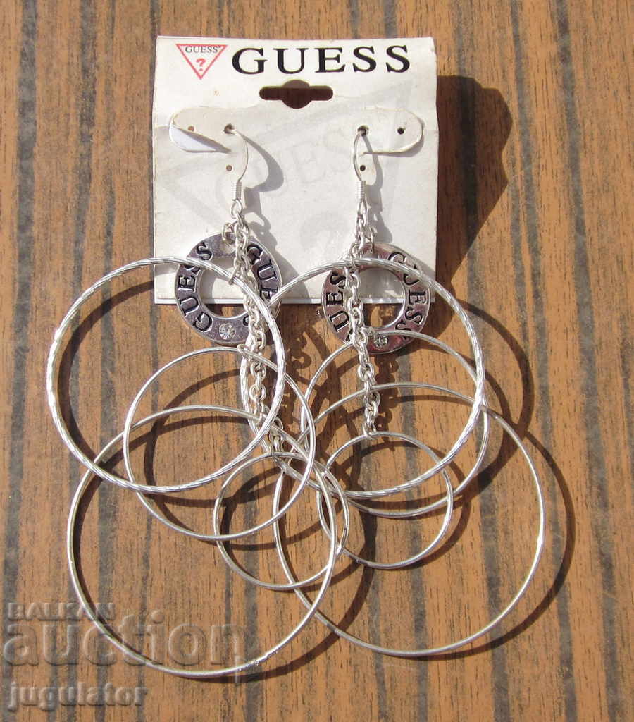 unused authentic GUESS earrings