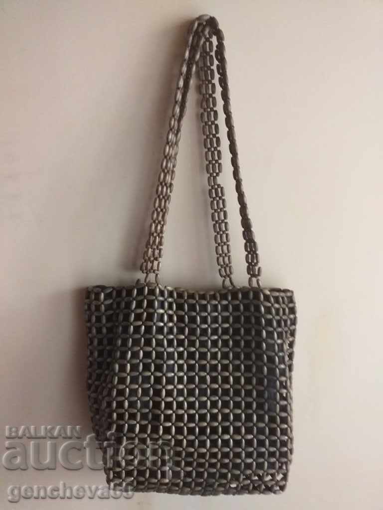 Interesting ladies' bag with wooden elements - 6 Interesting ladies' bag with wooden elements - 6