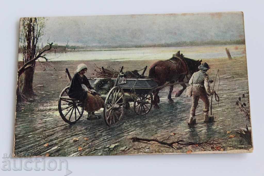 THE BEGINNING OF THE 20TH CENTURY PC POST CARD CARD