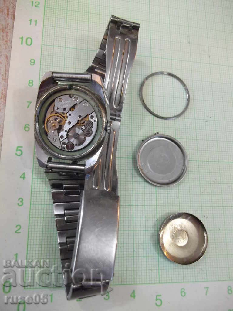 "ZARIA" Ladies' Watch with Soviet Worker Chain - 6