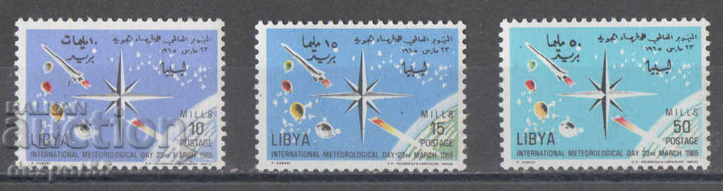 1965. Λιβύη. Παγκόσμια Ημέρα της Metereologiyata.