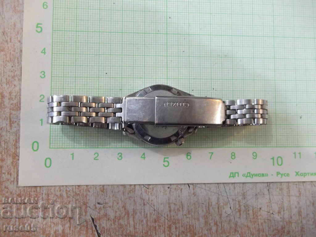 Auction "CITIZEN" women's automatic watch with chain working Auction "CITIZEN" women's automatic watch with chain working