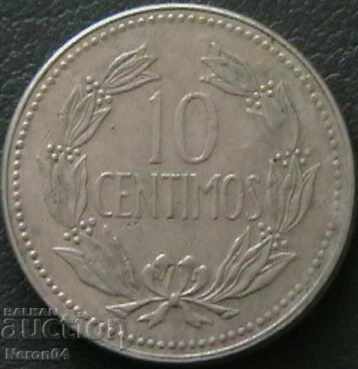 10 центимо 1971, Венецуела