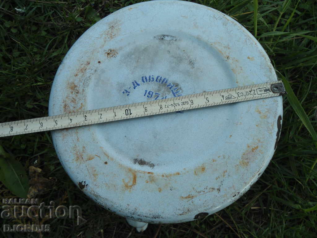 Old enamel teapot - 6 Old enamel teapot - 6