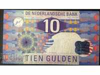 Netherlands 10 Gulden 1997 Pick 99 Ref 9006