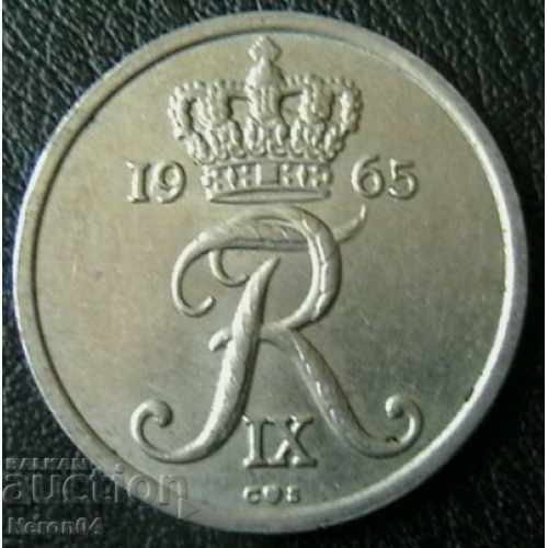 25 öre 1965, Danemarca cu preț € 1.54 | 3.01 BGN