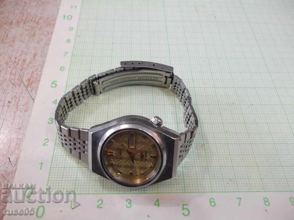 Γυναικείο ρολόι γυναικών "CITIZEN" αυτόματη με αλυσίδα εργασίας - 2 με τιμή 30.00 BGN | € 15.34