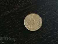 Монета - Франция - 5 сентима | 1990г.