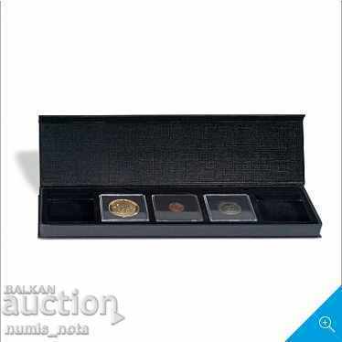 кутия за съхранение на  5 монети в капсули QUADRUM AIRBOX