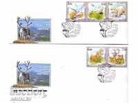 РОСИЯ 2006   Фауна – Якутски животни   5м.- 2 FDC