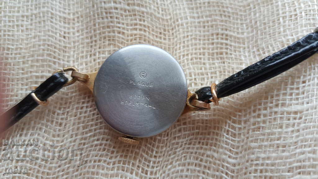 Auction Gold plated German ladies watch Auction Gold plated German ladies watch