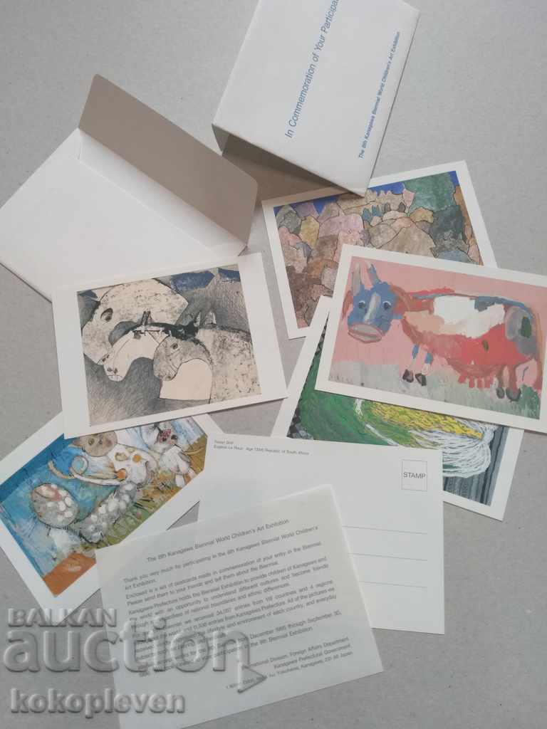 Lot de cărți poștale japoneze - Colecție