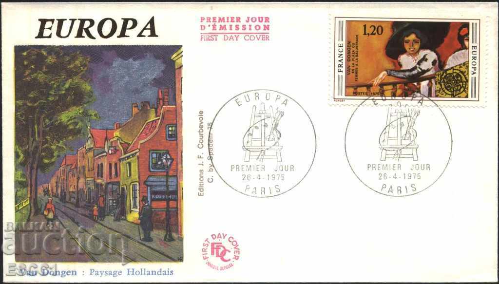 An early envelope Europe SEPT 1975 from France