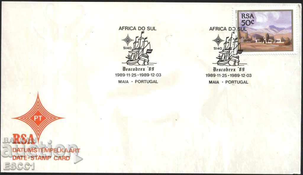 Carte poștală Imprimare pictură 1989 Africa de Sud Africa de Sud