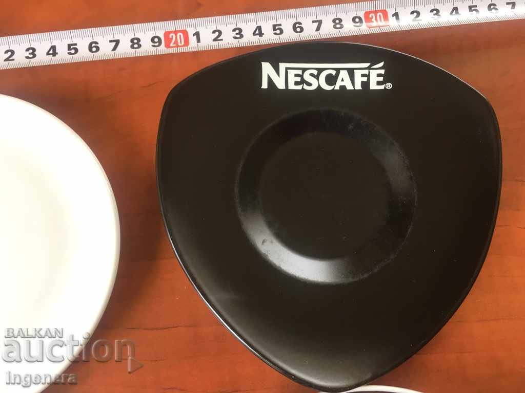 Delivery of COLLECTIBLE PORCELAIN TEA SAUCERS-4 PCS