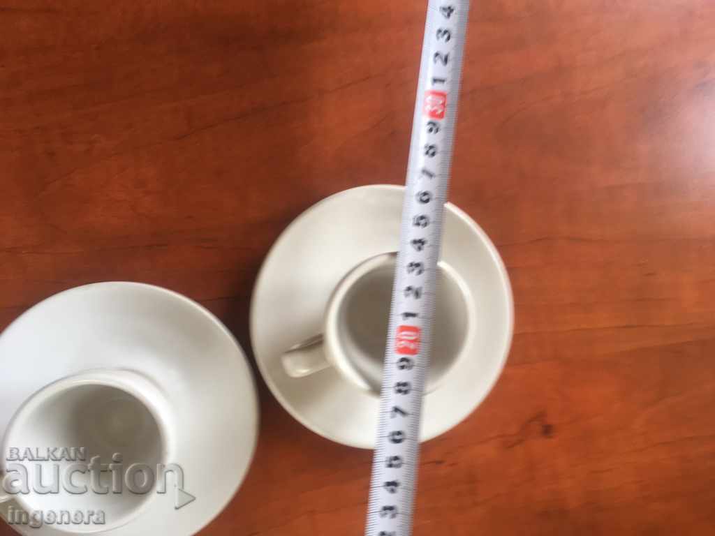 Παράδοση ΣΕΤ 2 ΦΛΙΤΖΑΝΙΑ ΜΕ ΠΙΑΤΑΚΙΑ ΠΟΡΣΕΛΑΝΗΣ ΓΙΑ ΚΑΦΕ