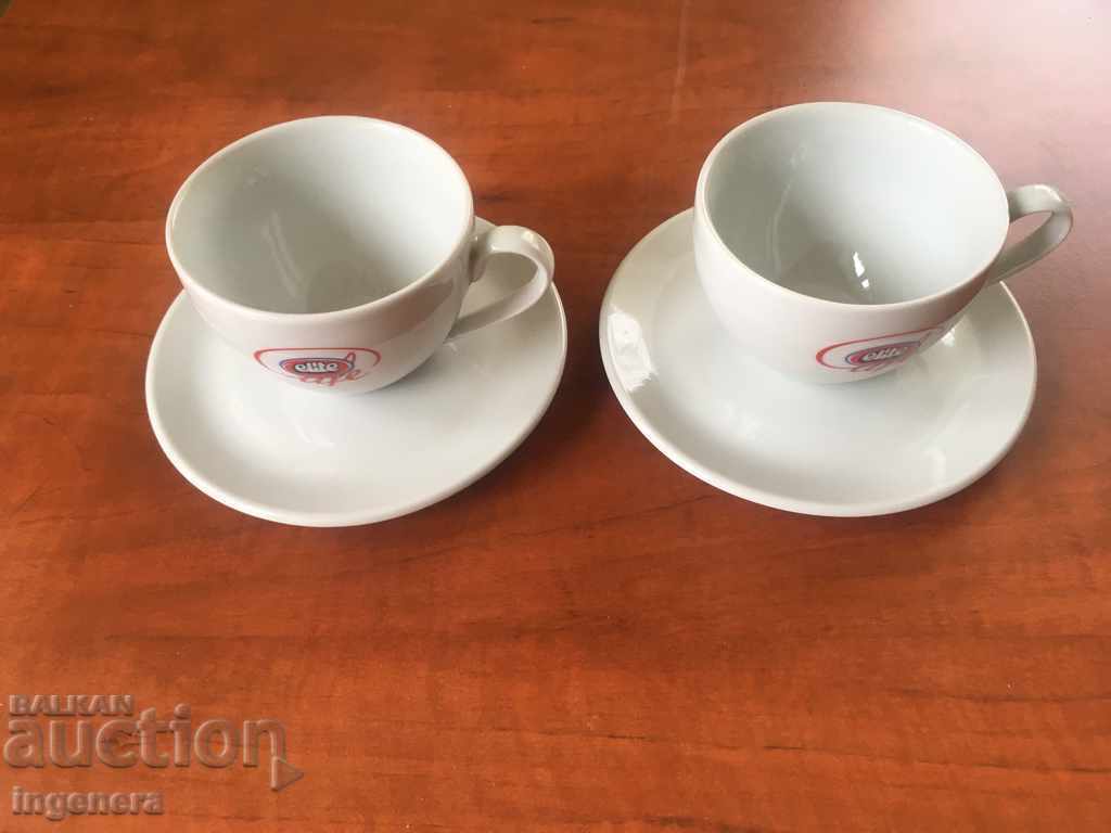 CEȘCĂ FARFURIOARĂ CEAI CAFEA PORȚELAN-2 BUC cu preț € 3.90 | 7.63 BGN