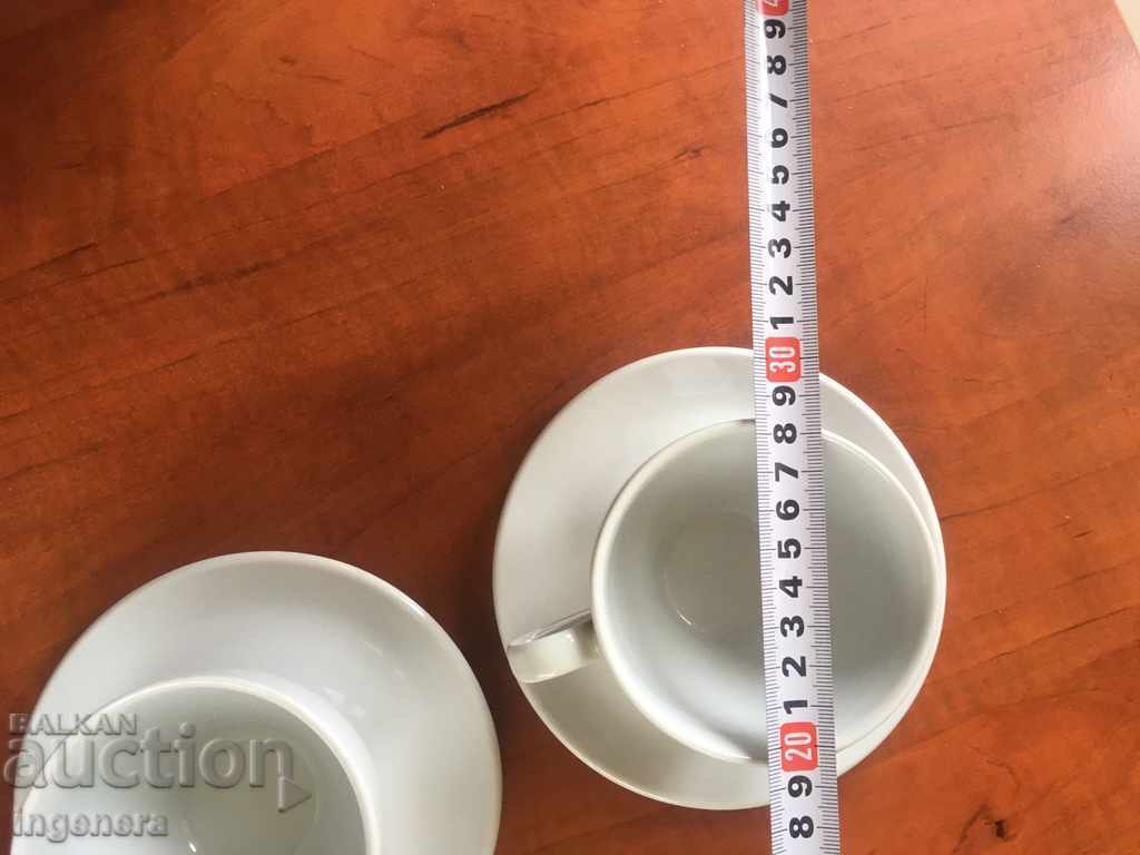 Livrarea CEȘCĂ FARFURIOARĂ CEAI CAFEA PORȚELAN-2 BUC