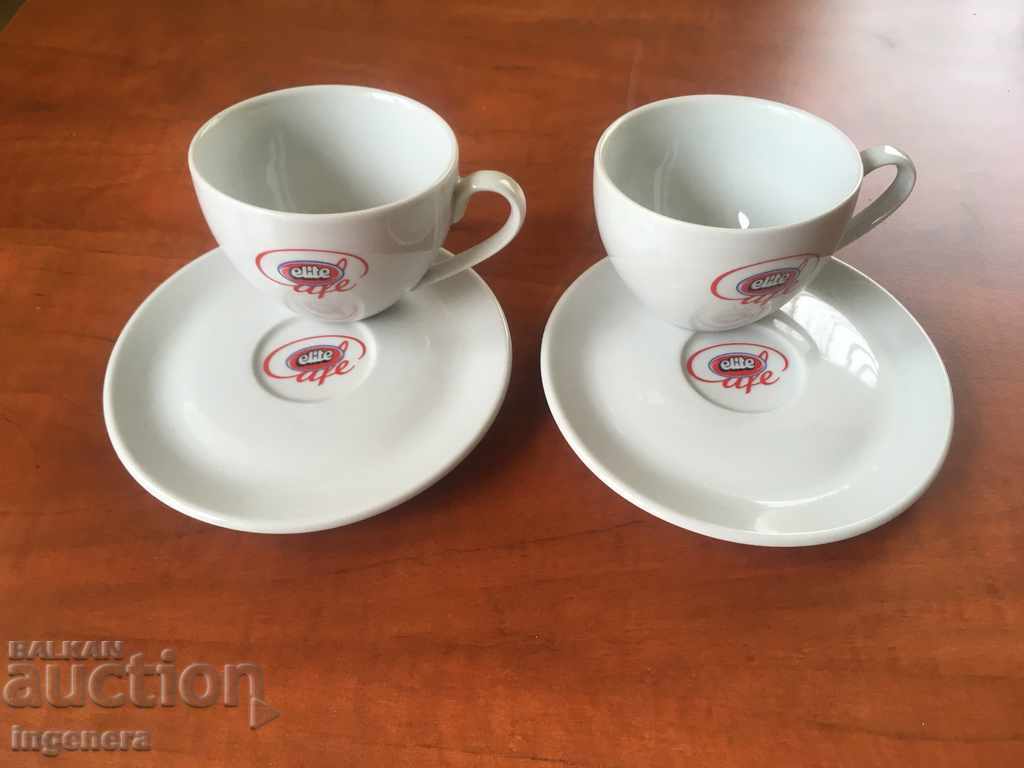 CEȘCĂ FARFURIOARĂ CEAI CAFEA PORȚELAN-2 BUC
