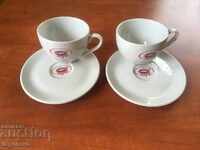 CEȘCĂ FARFURIOARĂ CEAI CAFEA PORȚELAN-2 BUC