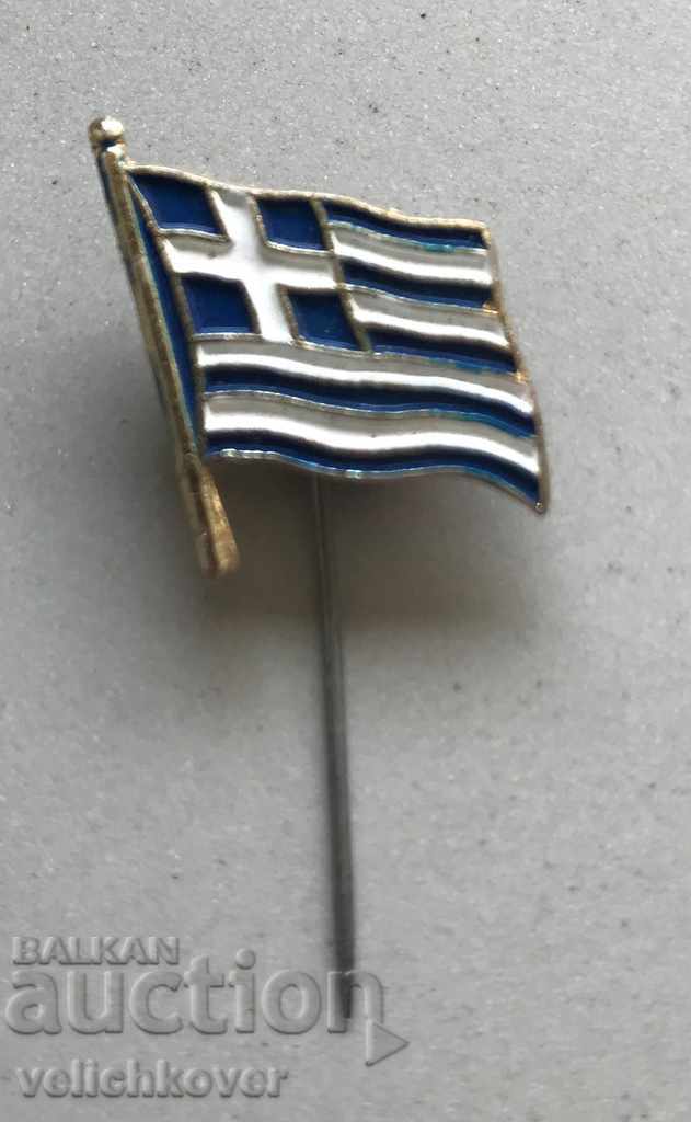 27726 Гърция знак с националният флаг на Гърция