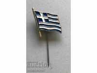 27726 Greece sign with the national flag of Greece