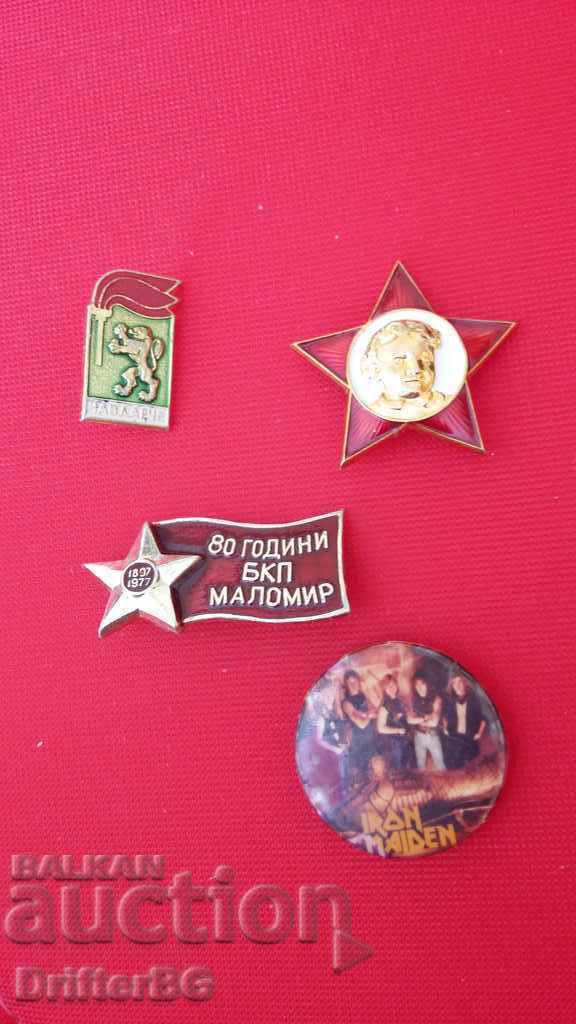 Lot of badges, 3 pieces