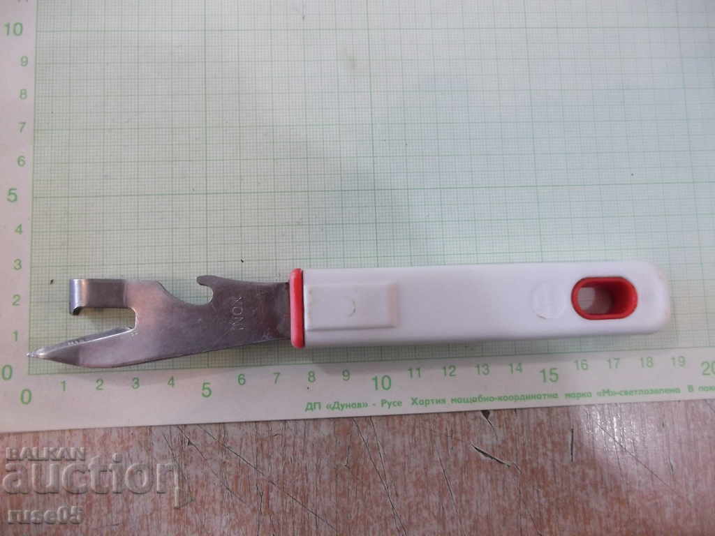 Auction Opener on canned food Auction Opener on canned food