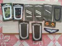 Epaulets and signs Air Force Bundesfer