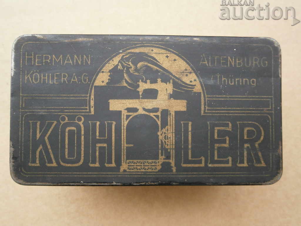 vintage KOHLER tin box box - 6 vintage KOHLER tin box box - 6