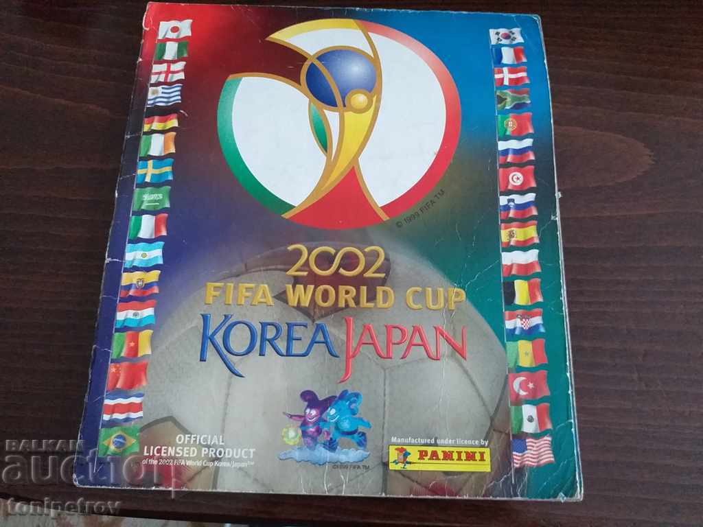 Auction Panini Soccer Album 2002 Japan and Korea Auction Panini Soccer Album 2002 Japan and Korea