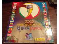 Album de fotbal Panini 2002 Japonia și Coreea