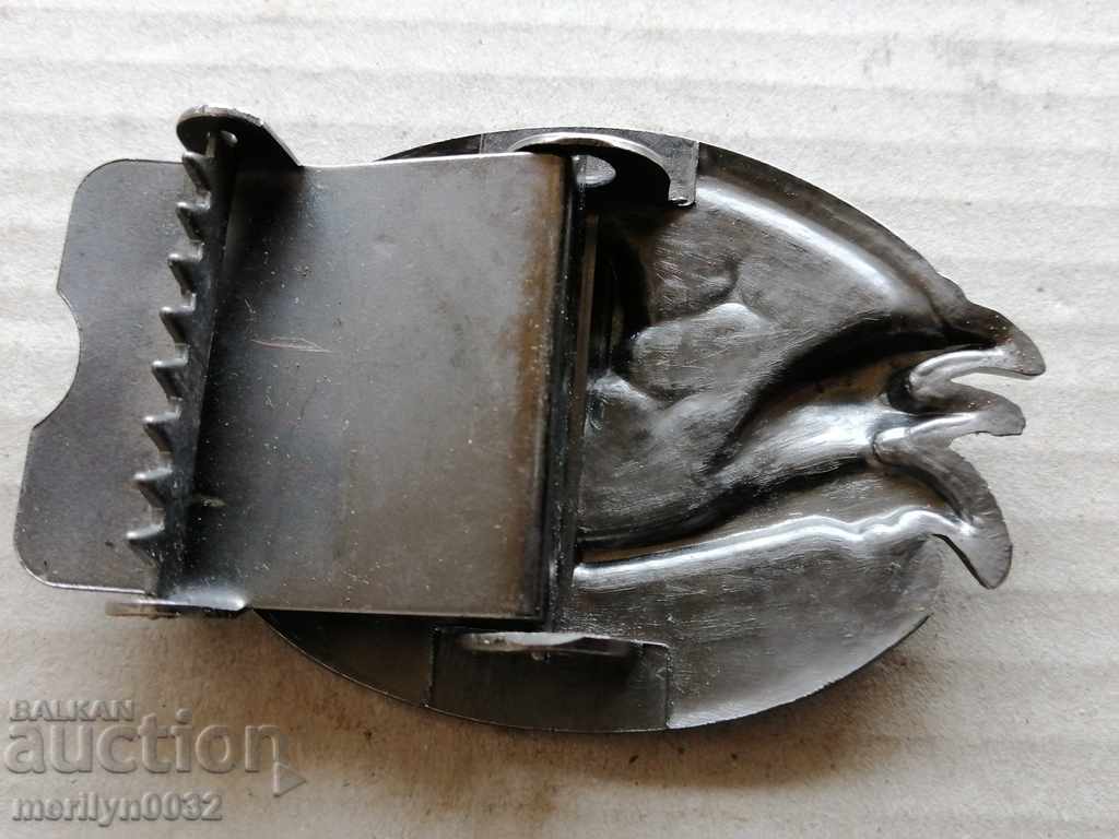 Delivery of Belt Heel, Buckle, Heavy Metal Rocker Delivery of Belt Heel, Buckle, Heavy Metal Rocker