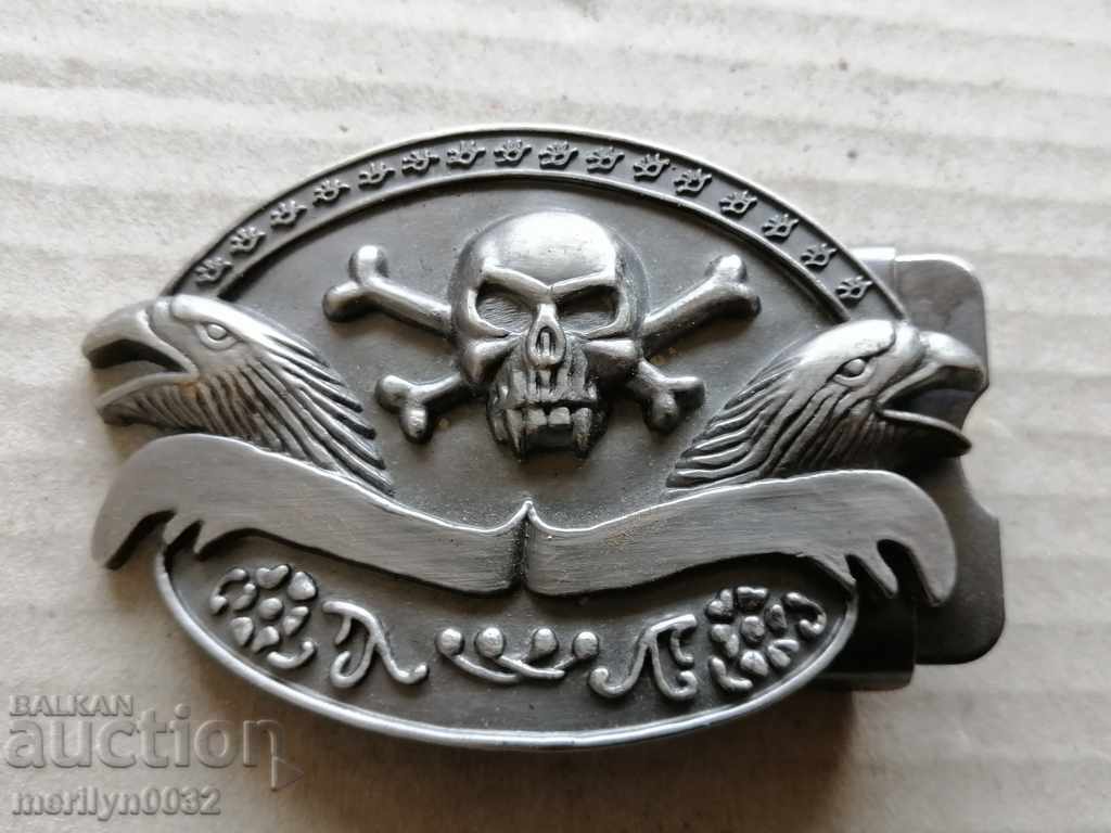 Belt Heel, Buckle, Heavy Metal Rocker - 7 Belt Heel, Buckle, Heavy Metal Rocker - 7