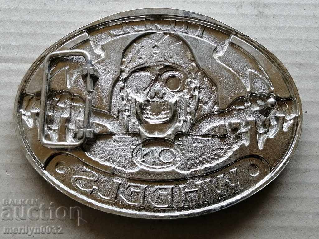 Auction  Belt Heel, Buckle, Heavy Metal Rocker