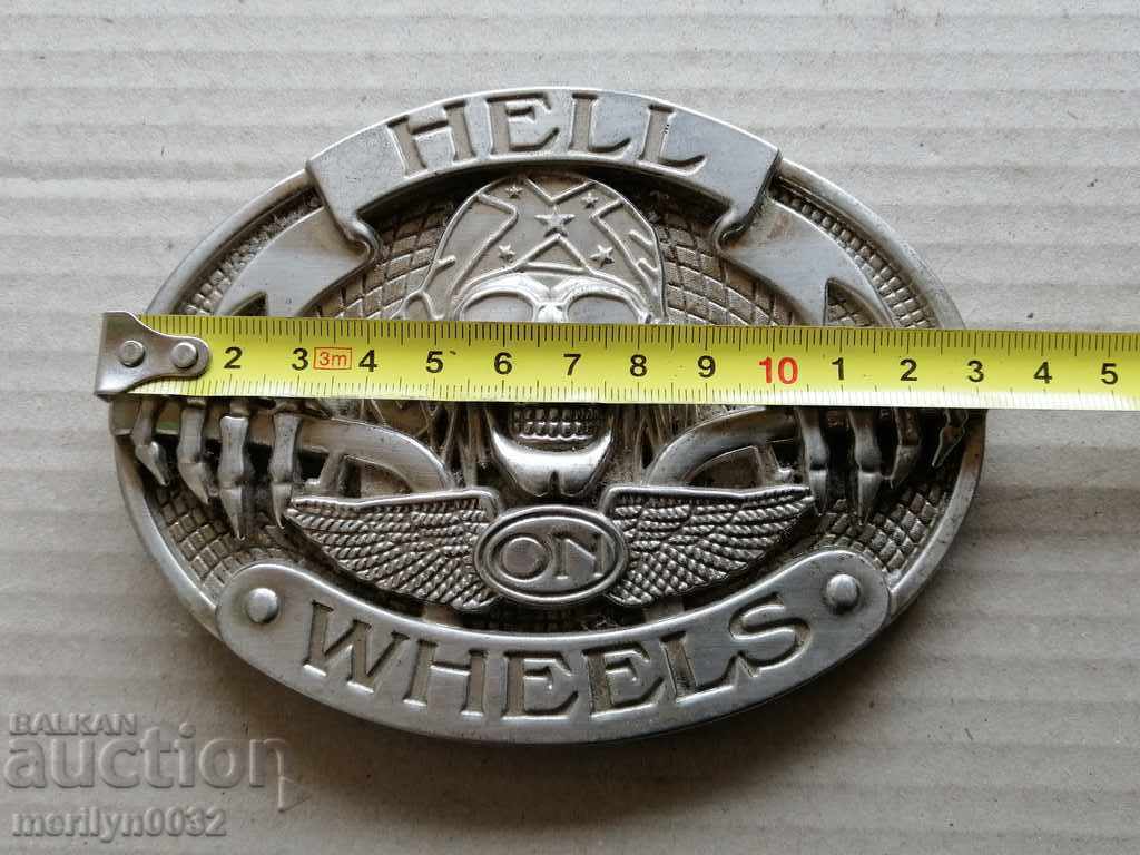 Delivery of Belt Heel, Buckle, Heavy Metal Rocker