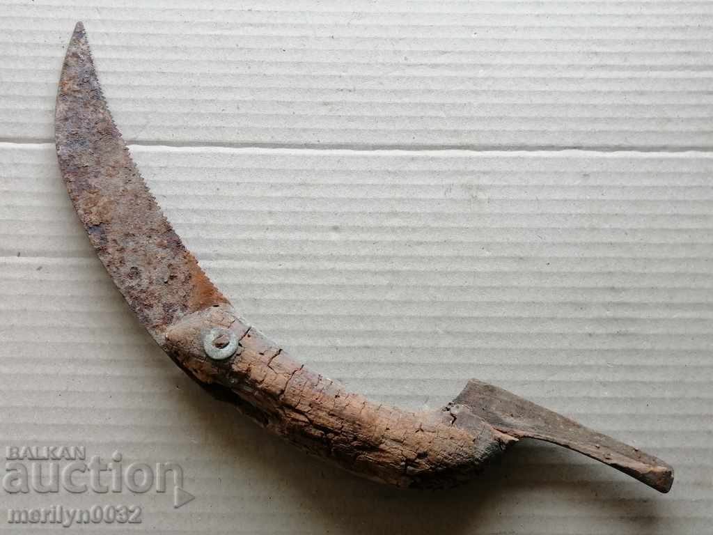 An old vine knife saw - 5 An old vine knife saw - 5