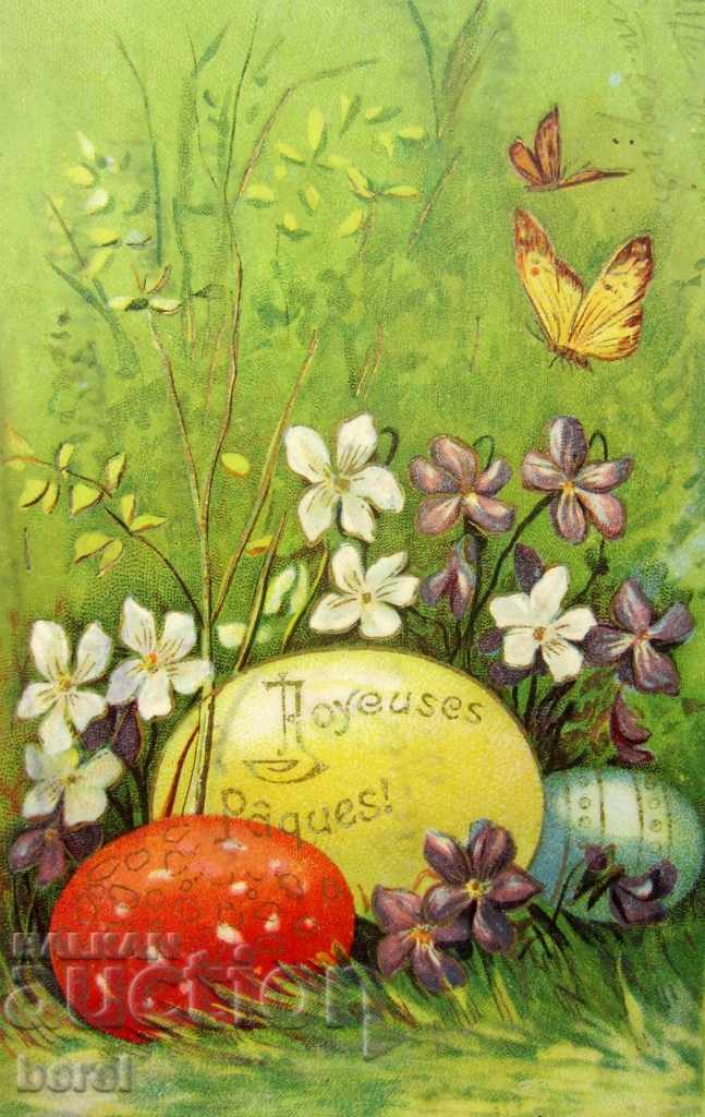 OLD EASTER CARD-1906