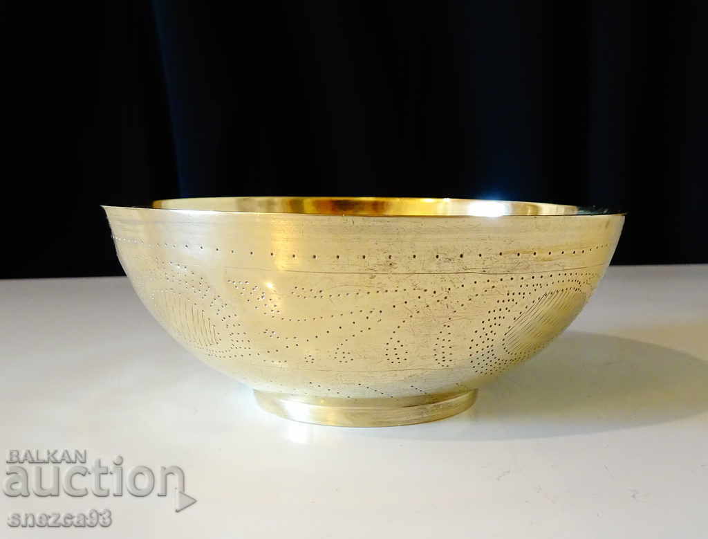 Persian bronze bonbonniera, bowl with tugri. - 7