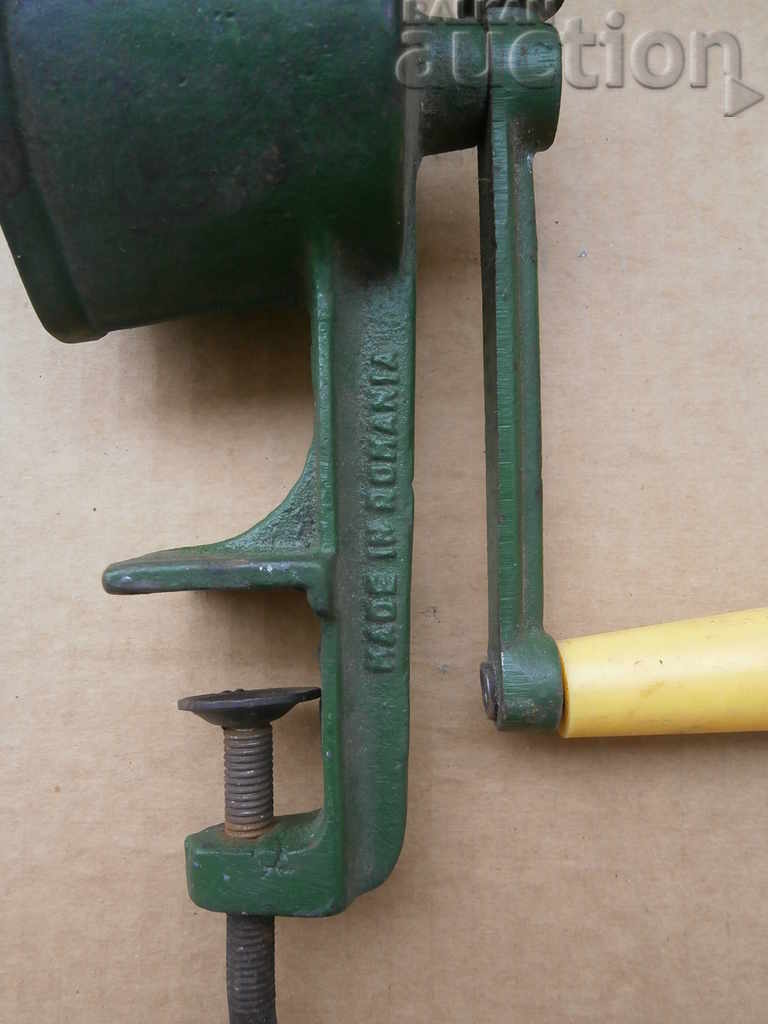 Auction retro cast iron mill grinder for walnuts vintage Auction retro cast iron mill grinder for walnuts vintage