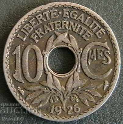 10 centimes 1926, France