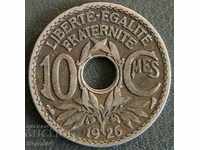 10 centime 1926, Franța