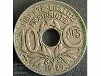 10 centimes 1929, France