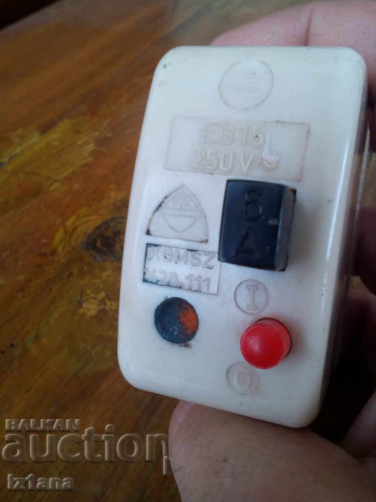 Old EB15 circuit breaker - 6 Old EB15 circuit breaker - 6