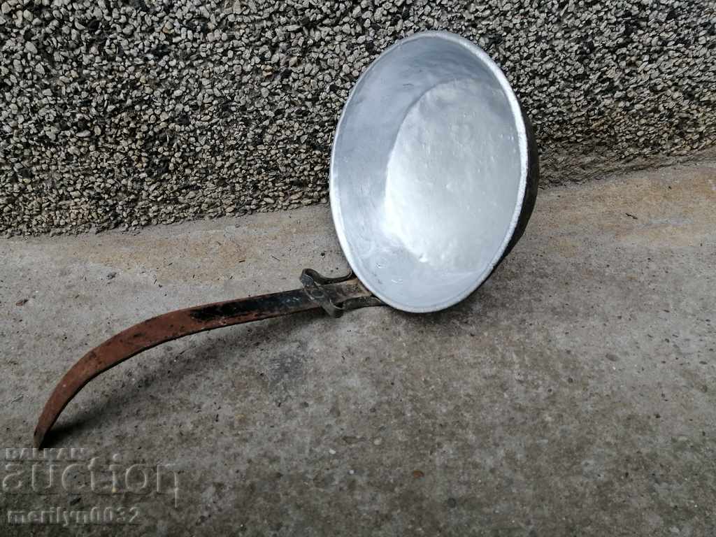 An old copper pan, a baker, a tray, a copper pot - 5