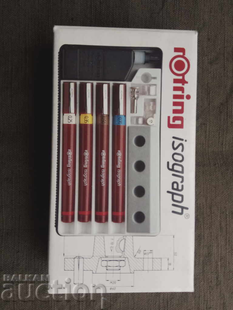 Delivery of Rapidographs Rotring Isograph Delivery of Rapidographs Rotring Isograph