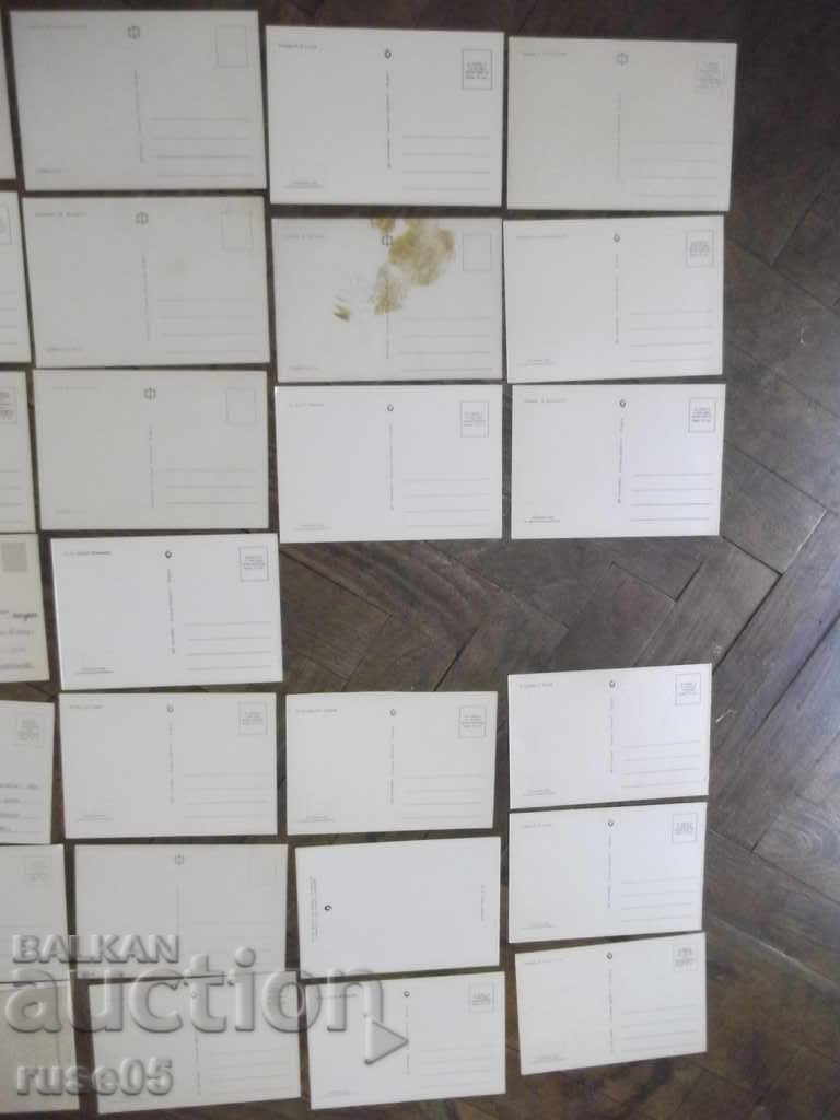 Lot of 35 pcs. postcards with flowers * - 6 Lot of 35 pcs. postcards with flowers * - 6