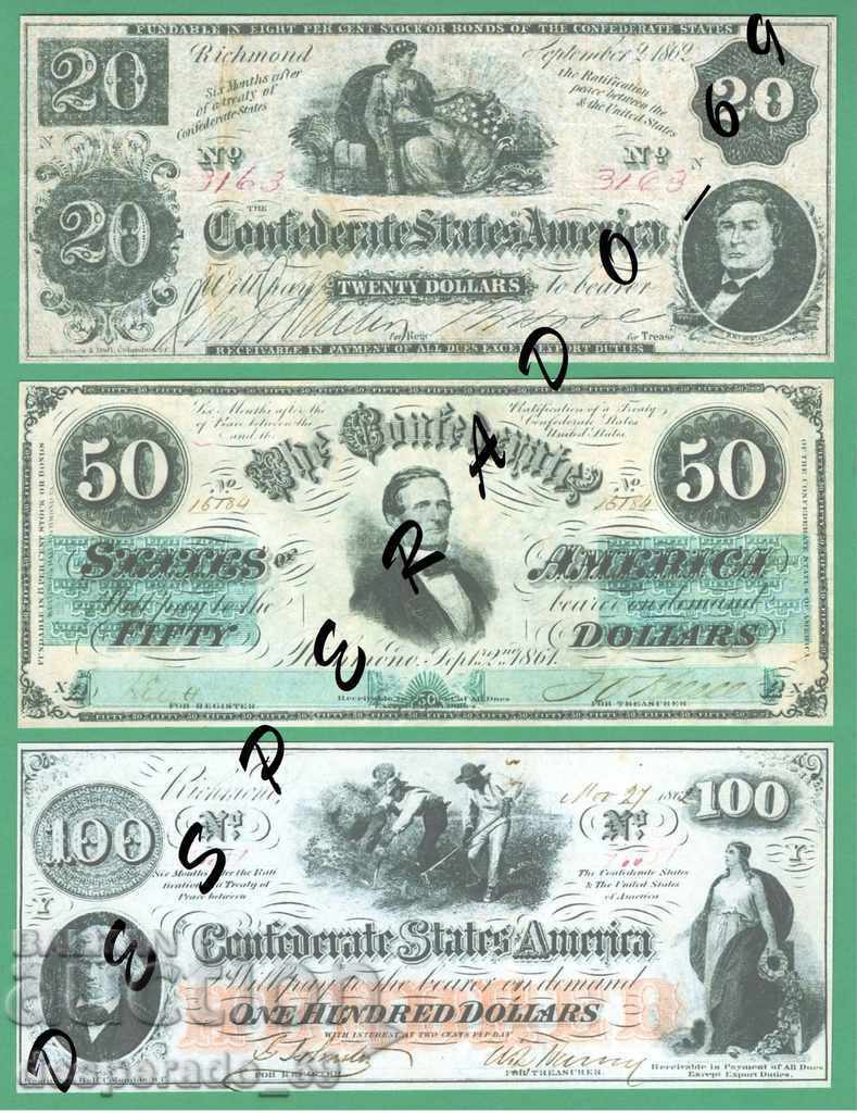 Delivery of (¯` '• .¸ (Reproduction) United States 1862 (Confederate) UNC-6 Delivery of (¯` '• .¸ (Reproduction) United States 1862 (Confederate) UNC-6
