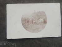 In front of the tents PSV